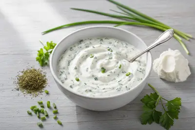 Quark-Kräuter-Dip