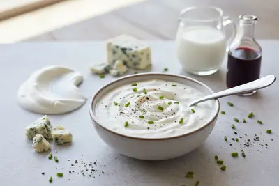 Griechisches Joghurt-Blauschimmelkäse-Dressing