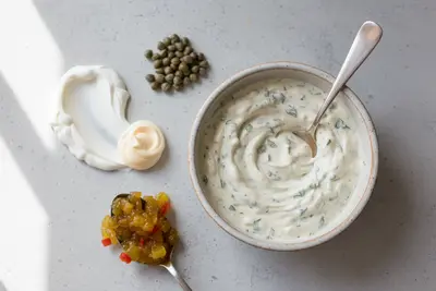 Griechische Joghurt-Tartarsauce