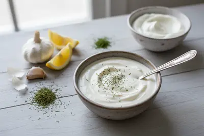 Skyr-Dill-Sauce