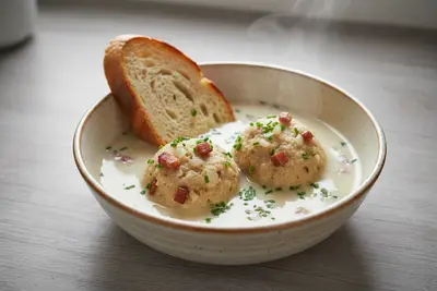 Speckknödelsuppe