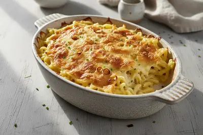 Käsespätzle-Auflauf