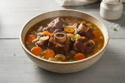 Ochsenschwanzsuppe (Oxtail Soup)