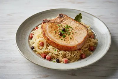 Kasseler mit Sauerkraut