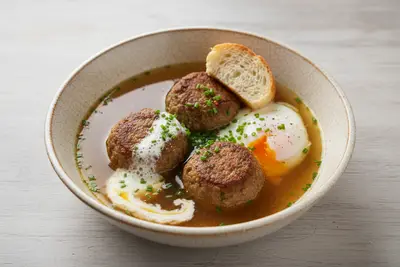 Leberknödelsuppe