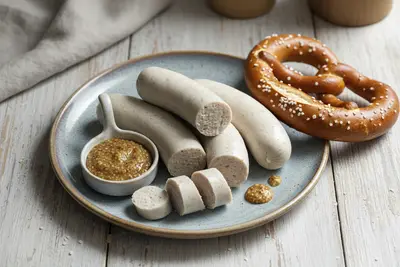 Weißwurst mit süßem Senf