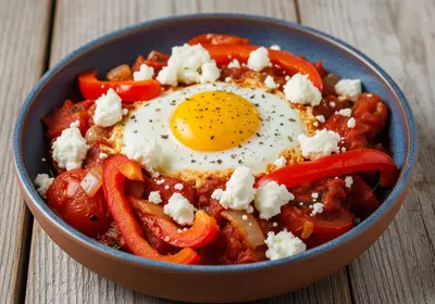 Shakshuka mit Feta