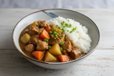 Japanischer Curryreis