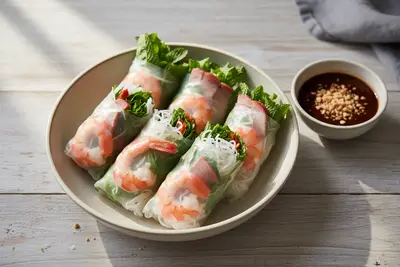 Goi Cuon (Frische Sommerrollen)