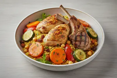 Gemüse-Couscous Royale