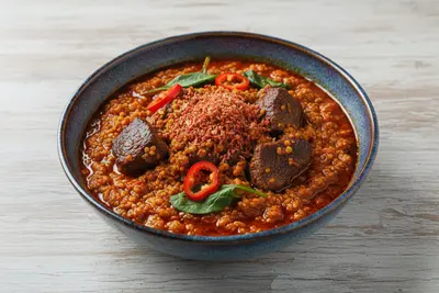 Egusi-Suppe