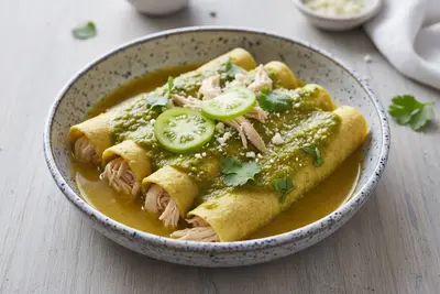 Hähnchen-Enchiladas Verdes