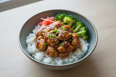 Teriyaki-Hühnerschüssel