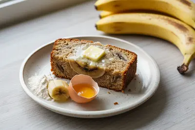 Klassisches Bananenbrot