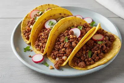 Rindfleisch-Tacos (Ground)
