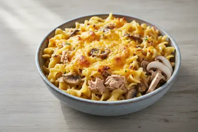 Thunfisch-Nudel-Auflauf