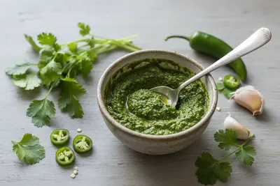 Zhoug (Green Hot Sauce)