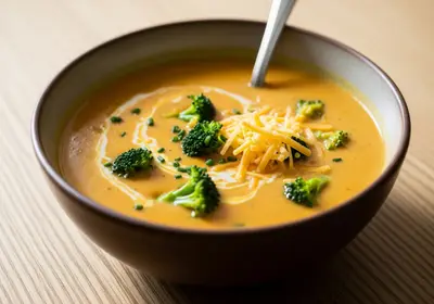 Brokkoli-Cheddar-Suppe