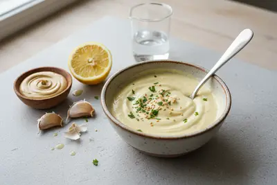 Zitronen-Tahini-Dressing