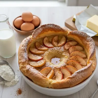 Cinnamon Apple Dutch Baby