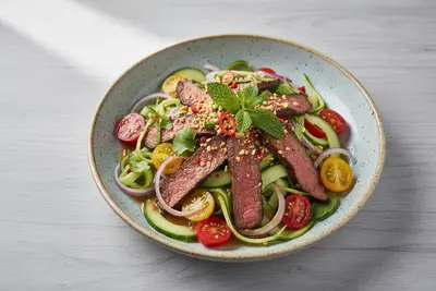 Thailändischer Rindfleischsalat