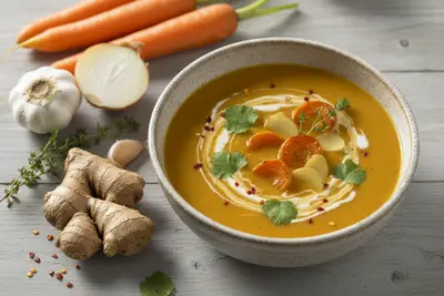 Karotten-Ingwer-Suppe