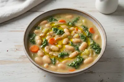 Weiße Bohnen-Grünkohl-Suppe