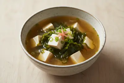Misosuppe mit Tofu