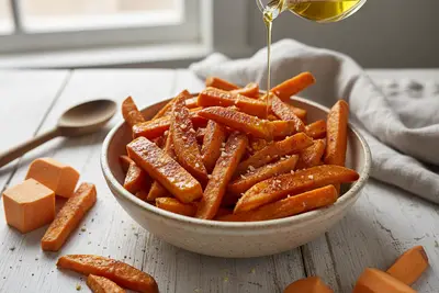 Süßkartoffel-Pommes