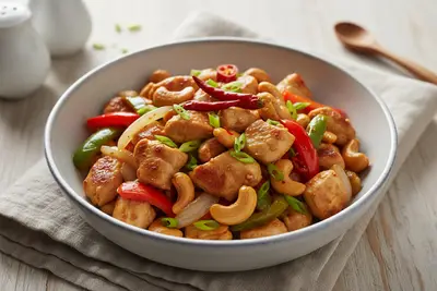 Cashew-Huhn