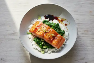 Teriyaki-Lachs